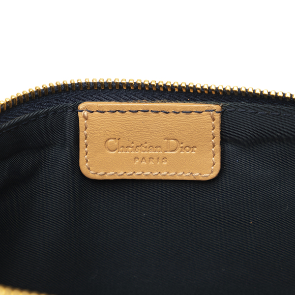 Pre-Loved Dior Denim Saddle Pochette - Picture 6 of 9